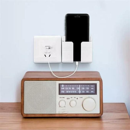 Wall Mounted Mobile Holder With Adhesive Strips (Pack of 4)